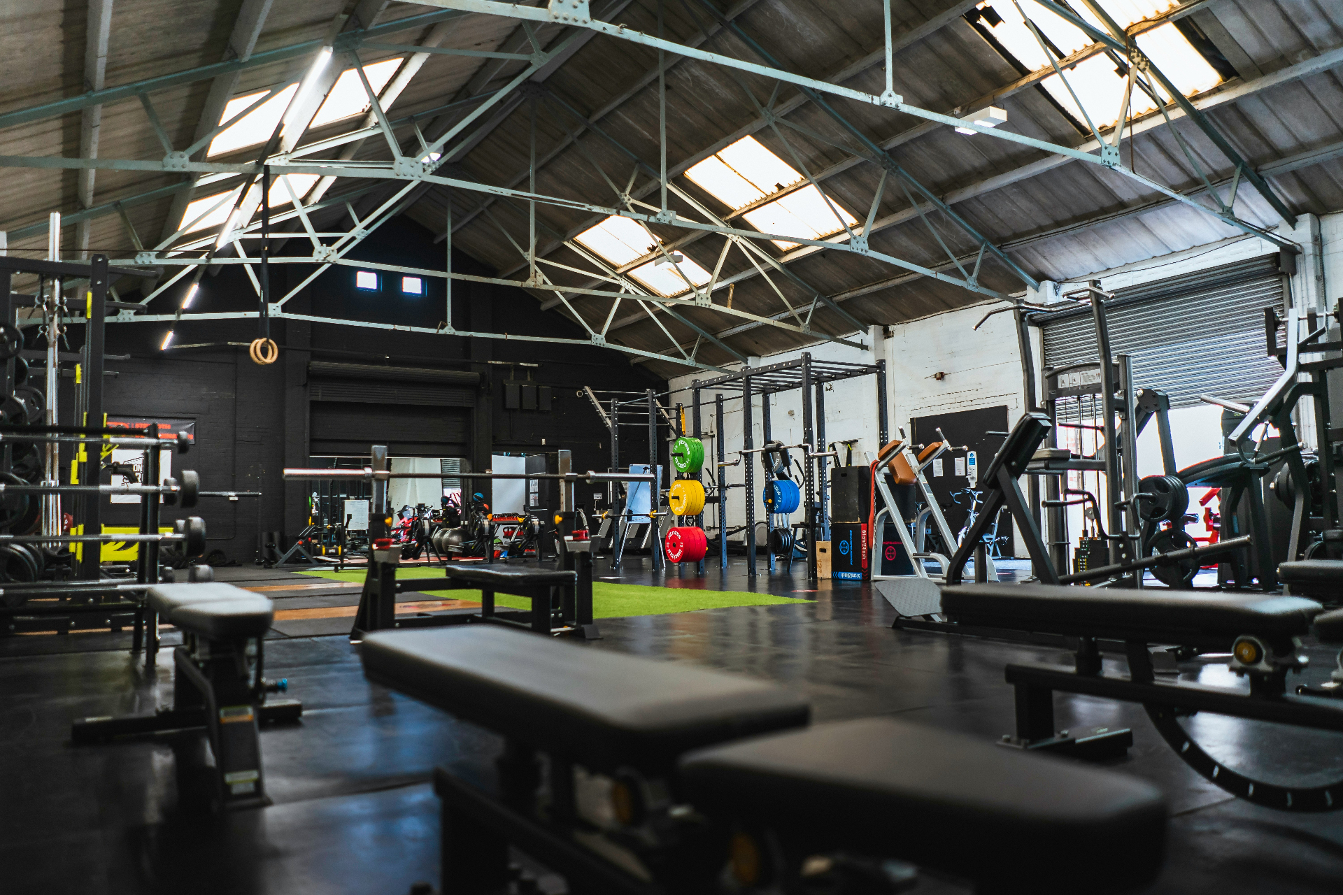 Empty training facility